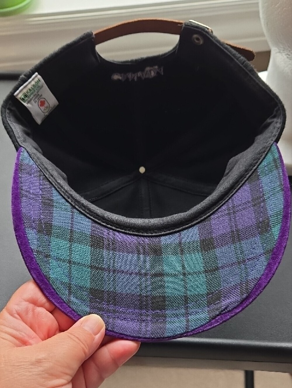 Lillehammer '94 Black & Purple Embroidered Vintage Olympic Cap - Picture 10 of 12